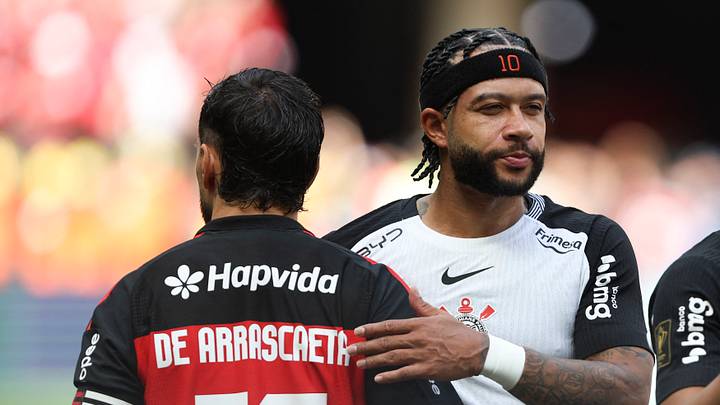 Arrascaeta e Memphis são dois selecionáveis de Flamengo e Corinthians