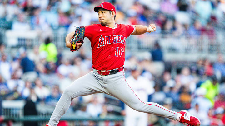 Los Angeles Angels v Atlanta Braves