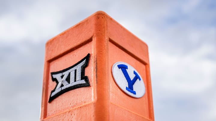 BYU and Big 12 logo BYU and Big 12 logo