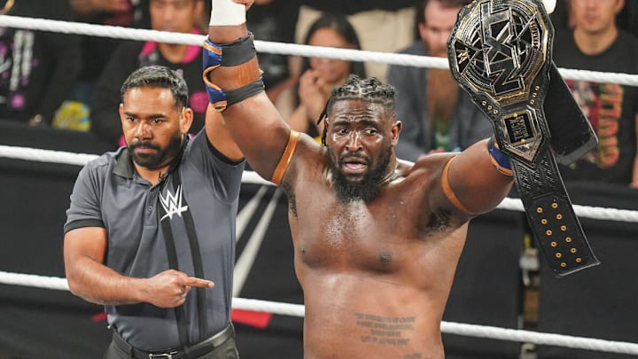 Oba Femi won his first NXT Championship at New Year's Evil