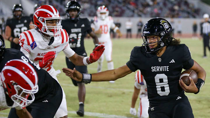 Servite vs. Mater Dei on October 11, 2024.