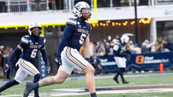 Montana State safety Caden Dowler (5)