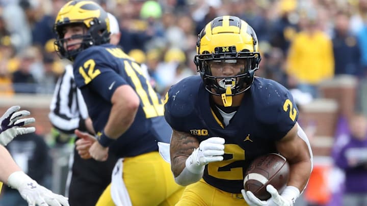 Blake Corum will need another big performance in Week 9 against the Michigan State Spartans.