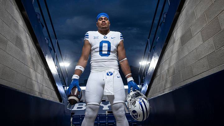 BYU target Uhila Wolfgramm on his BYU official visit BYU target Uhila Wolfgramm on his BYU official visit