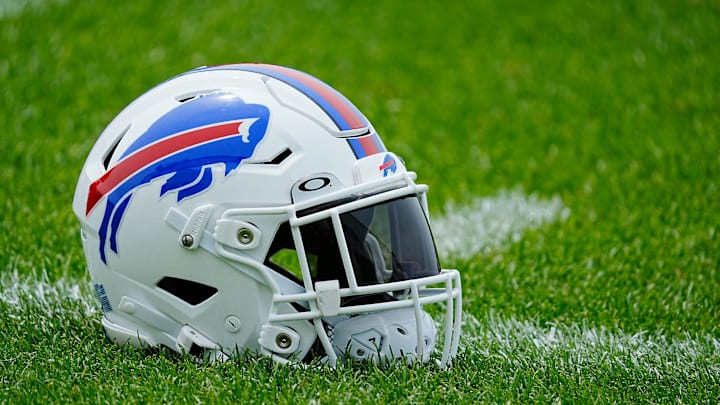 Buffalo Bills helmet on May 27, 2025.