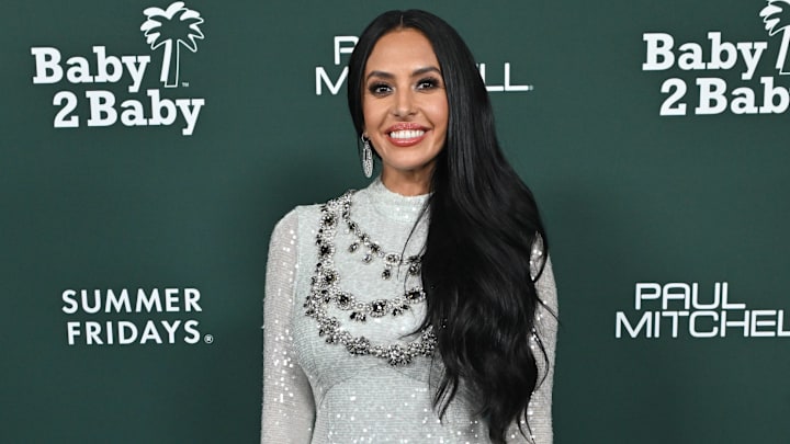 Vanessa Bryant arriving to the 2025 Baby2Baby Gala presented by Paul Mitchell at the Pacific Design Center on November 8, 2025 in West Hollywood, Ca.