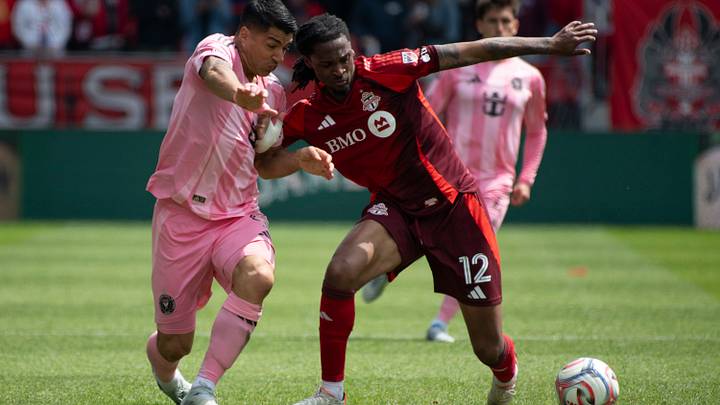 Zane Monlouis and Toronto FC will try to hold Luis Suarez and Inter Miami on Saturday night. Zane Monlouis and Toronto FC will try to hold Luis Suarez and Inter Miami on Saturday night.