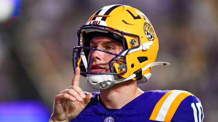LSU Tigers quarterback Sam Leavitt LSU Tigers quarterback Sam Leavitt