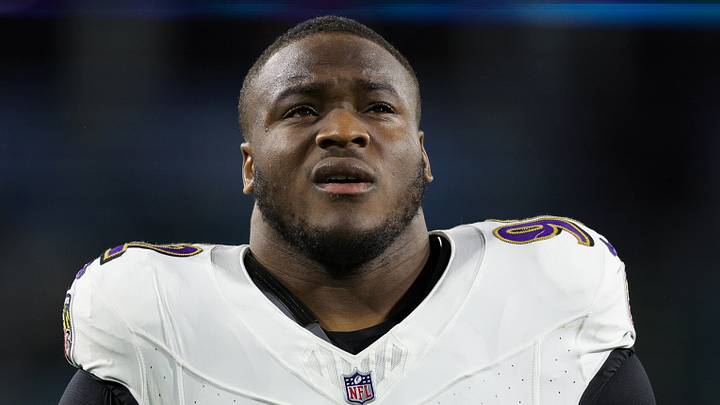 Baltimore Ravens defensive tackle Nnamdi Madubuike Baltimore Ravens defensive tackle Nnamdi Madubuike