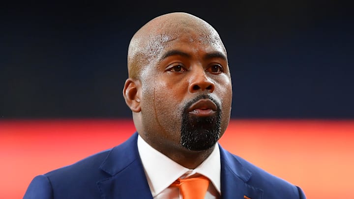 Head coach Fran Brown says Syracuse football has made progress this season. But his sole goal is a national championship.