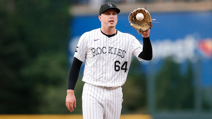 Colorado Rockies starting pitcher Bradley Blalock has struggled mightily this season.