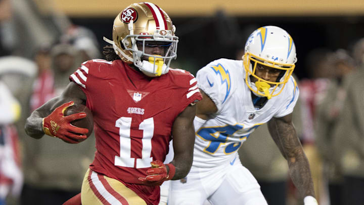 San Francisco 49ers wide receiver Brandon Aiyuk.