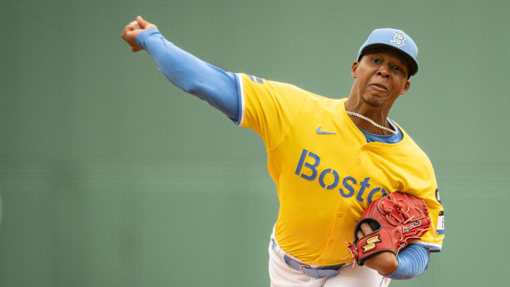 Brayan Bello estaba en un muy buen inicio de temporada con los Medias Rojas de Boston
