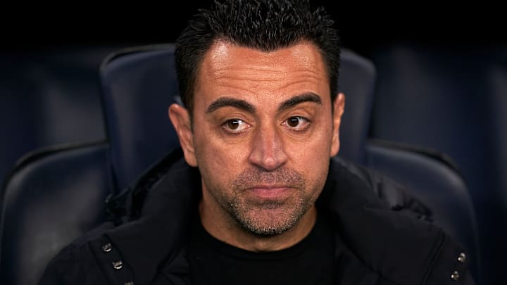 Xavi Hernandez con el FC Barcelona Xavi Hernandez con el FC Barcelona