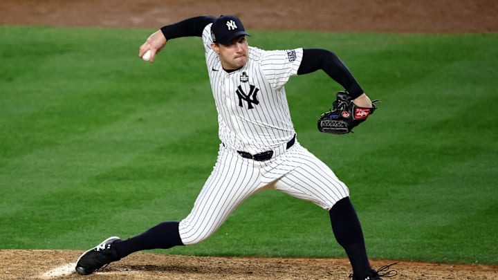 New York Yankees pitcher Tommy Kahnle.