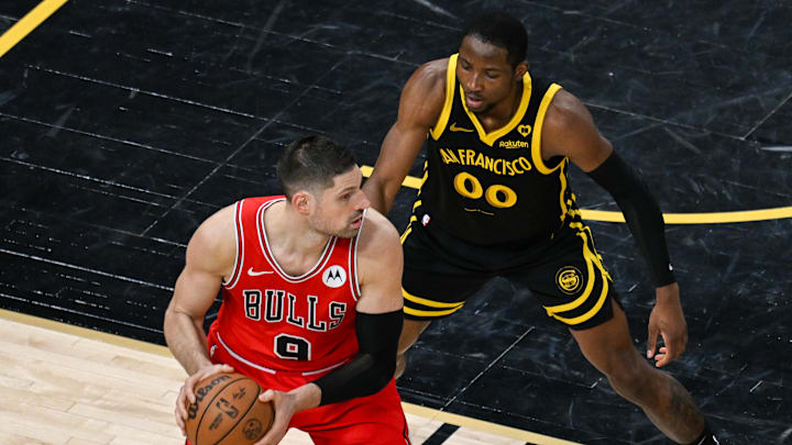 NBA : Chicago Bulls vs Golden Gate Warriors in San Francisco