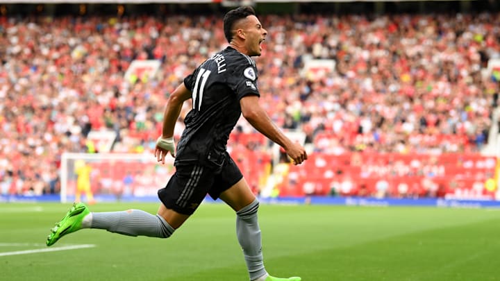 Martinelli looked to have given Arsenal the lead Martinelli looked to have given Arsenal the lead