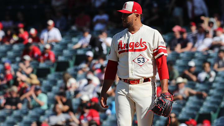 Oakland Athletics v Los Angeles Angels