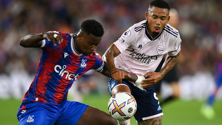 Jogo entre Arsenal e Crystal Palace marcou a estreia de Gabriel Jesus pelo Arsenal