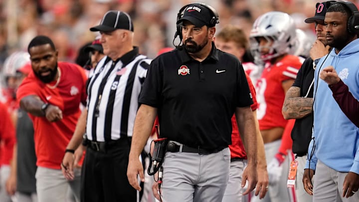 Ohio State Buckeyes head coach Ryan Day