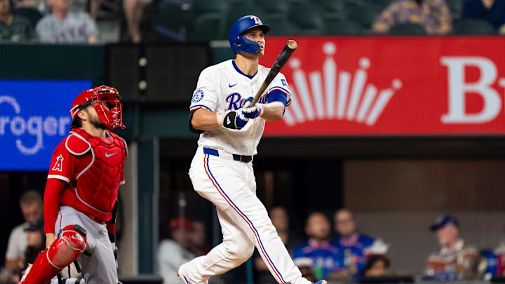 Los Angeles Angels v Texas Rangers Los Angeles Angels v Texas Rangers