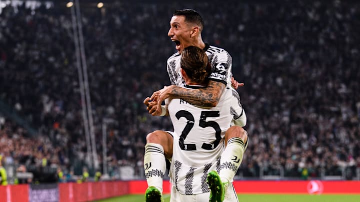 Angel Di Maria avec Adrien Rabiot face au Maccabi Haifa