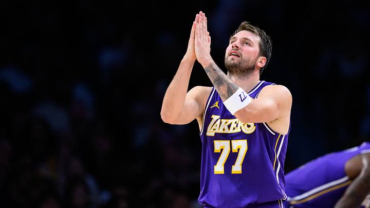 Los Angeles Lakers guard Luka Doncic.