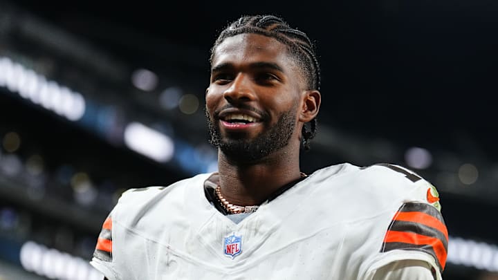 Cleveland Browns quarterback Shedeur Sanders