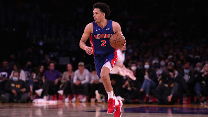 Detroit Pistons guard Cade Cunningham.