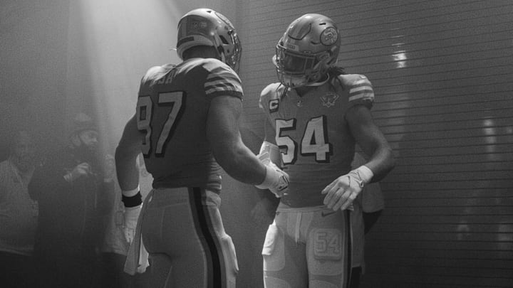 December 19, 2021; Santa Clara, California, USA; San Francisco 49ers defensive end Nick Bosa (97)