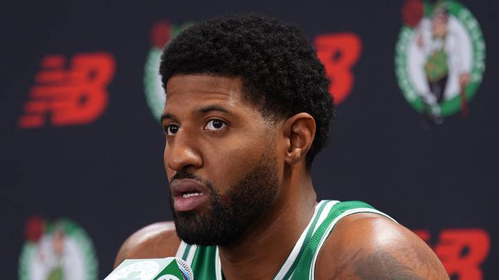 Boston Celtics forward Paul George (13).
