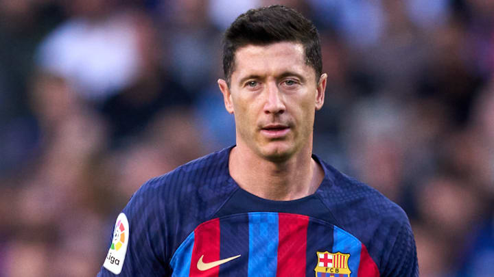Robert Lewandowski, attaquant du FC Barcelone