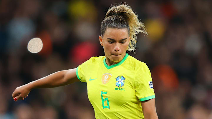 Tamires teve boa atuação na goleada sobre o Panamá