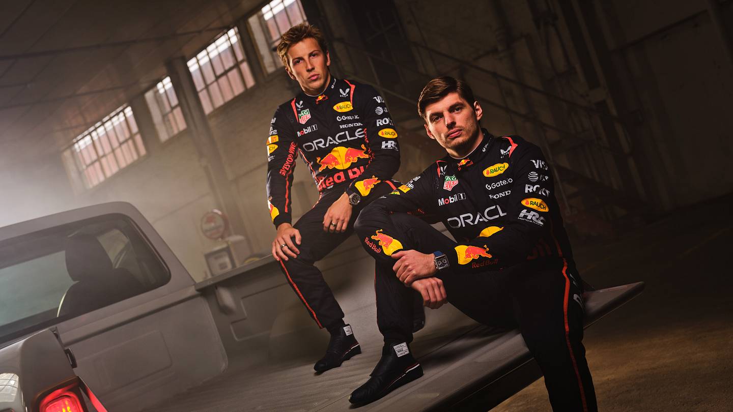 Red Bull Reveals Race Suits For Max Verstappen And Liam Lawson