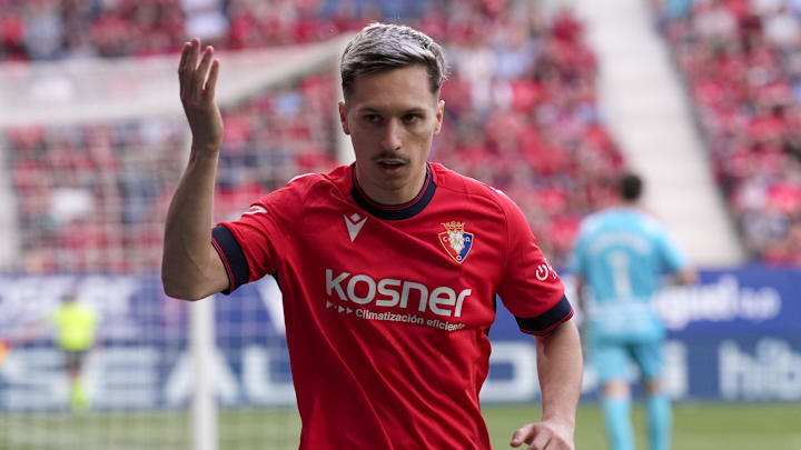Im Osasuna-Trikot war Bryan Zaragoza erfolgreicher als im Bayern-Jersey.