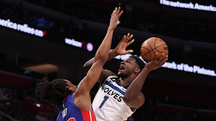Minnesota Timberwolves v Detroit Pistons
