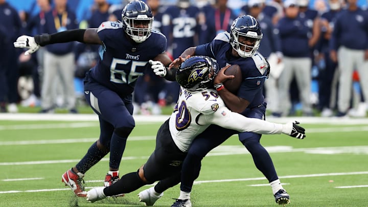 Baltimore Ravens v Tennessee Titans