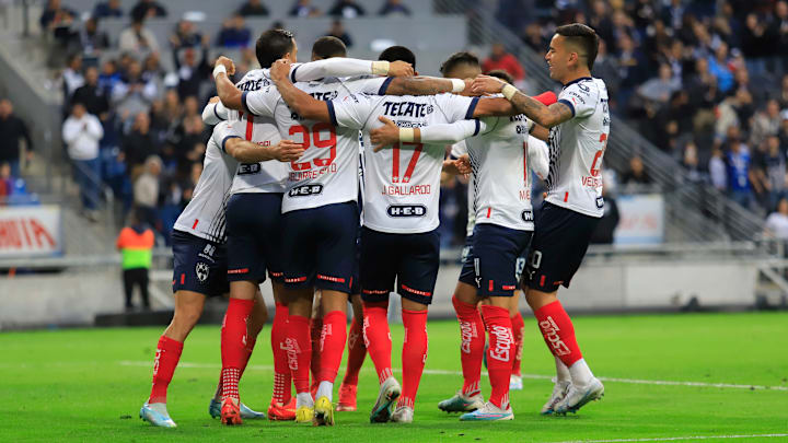 Jugadores de Monterrey.