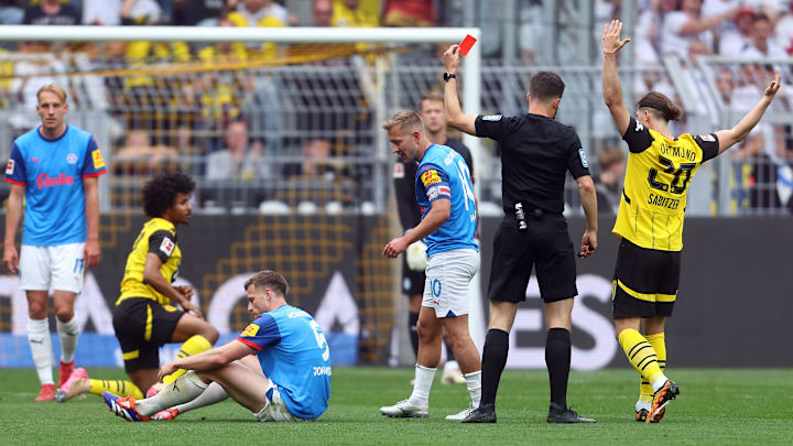 Platzverweis für Kiels Johansson