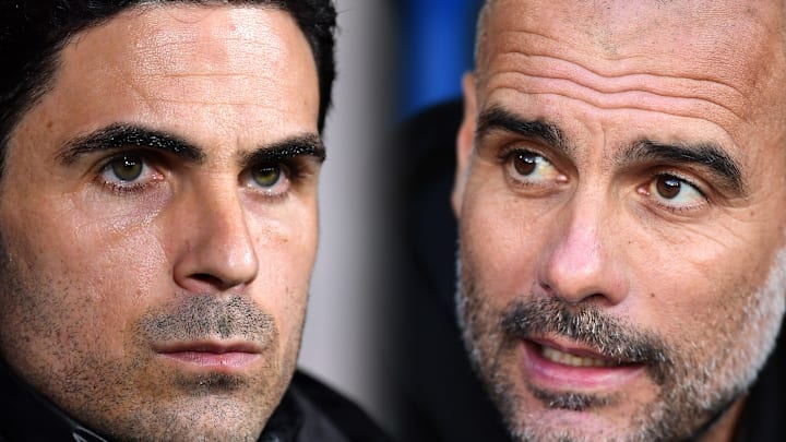 Arteta vs Guardiola is one of the Premier League's mammoth manager battles