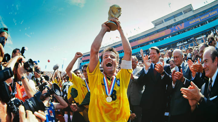 Dunga was Brazil's captain in 1994.