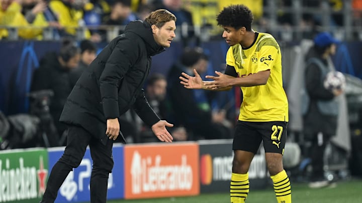 Edin Terzic und Karim Adeyemi