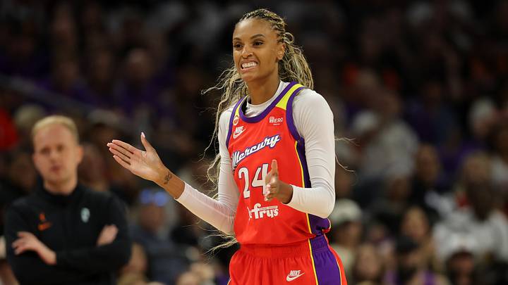 Aug 16, 2026; Phoenix, Arizona, USA; Phoenix Mercury forward DeWanna Bonner (24) against the Portland Fire at Mortgage Matchup Center. Mandatory Credit: Mark J. Rebilas-Imagn Images Aug 16, 2026; Phoenix, Arizona, USA; Phoenix Mercury forward DeWanna Bonner (24) against the Portland Fire at Mortgage Matchup Center. Mandatory Credit: Mark J. Rebilas-Imagn Images