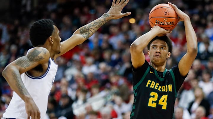 Freedom High School's Donovan Davis (24)