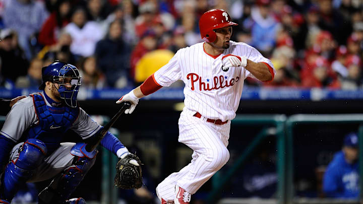 The Phillies selected Shane Victorino from the Dodgers in the 2004 MLB Rule 5 Draft The Phillies selected Shane Victorino from the Dodgers in the 2004 MLB Rule 5 Draft