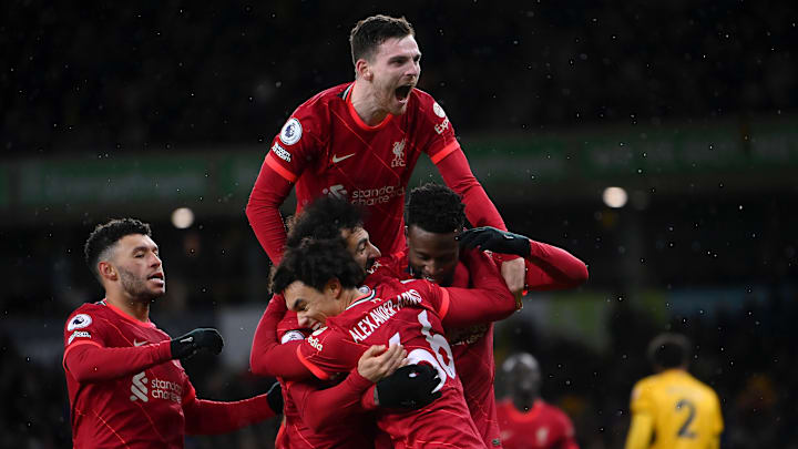 Divock Origi, Andrew Robertson, Alex Oxlade-Chamberlain, Mohamed Salah, Trent Alexander-Arnold Divock Origi, Andrew Robertson, Alex Oxlade-Chamberlain, Mohamed Salah, Trent Alexander-Arnold