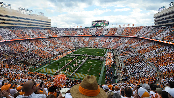 Tennessee football game at Neyland Stadium