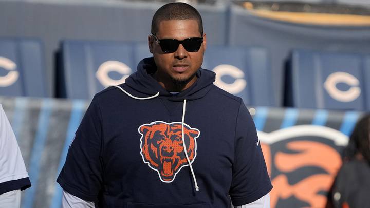 Chicago Bears general manager Ryan Poles. Chicago Bears general manager Ryan Poles.