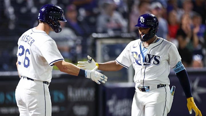 Tampa Bay Rays third baseman Junior Caminero is a great prop target on Tuesday.