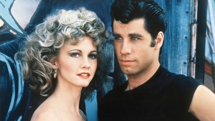 ON THE SET OF GREASE
